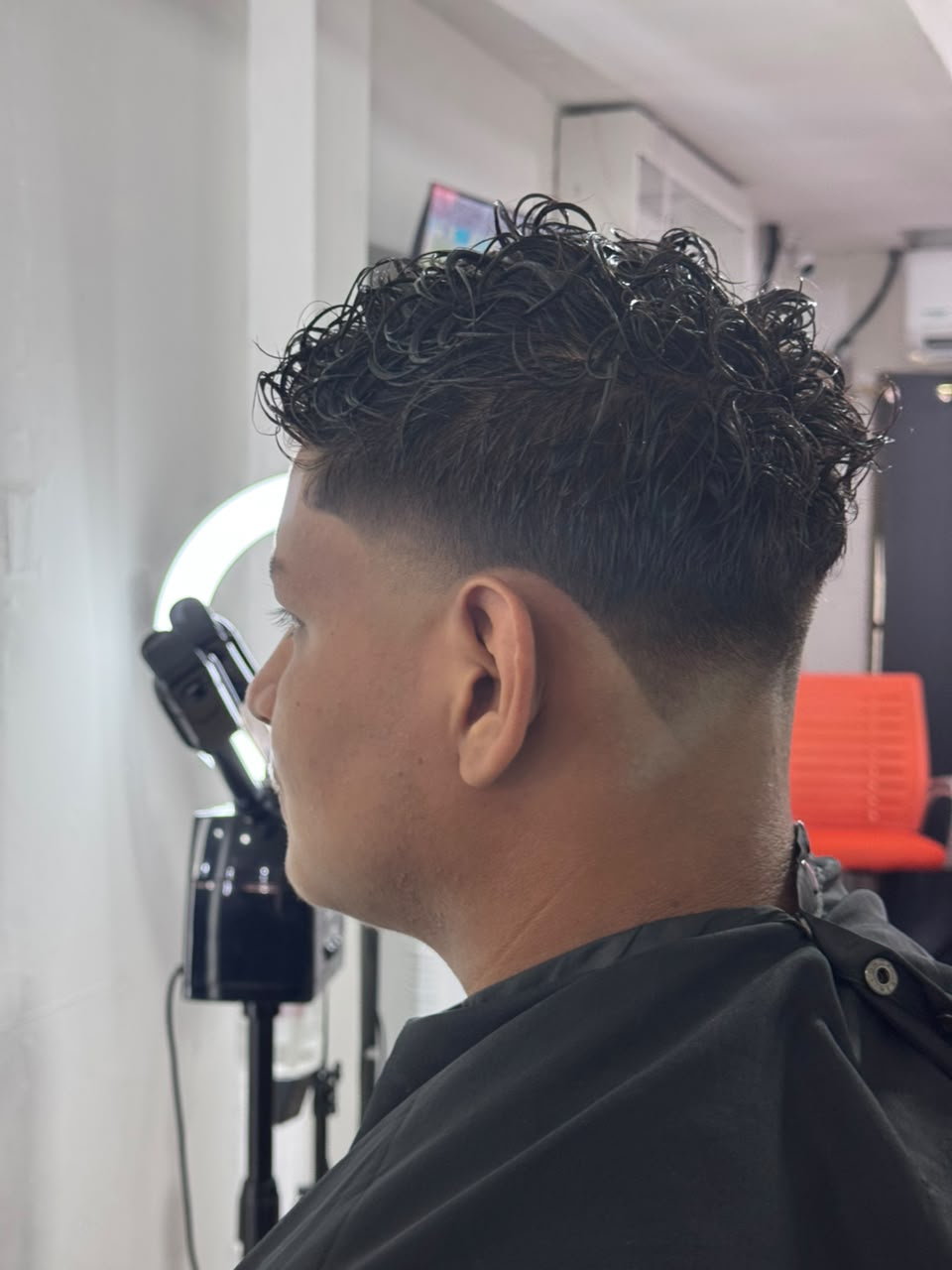 Curly Fade — Mister Barbershop